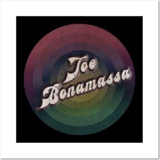 retro vintage circle Joe Bonamassa Posters and Art